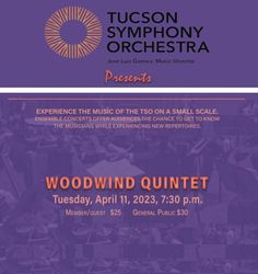Tucson Symphony Orchestra: Woodwind Quintet