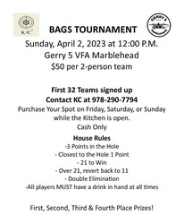 Gerry 5 VFA Bags Tournament