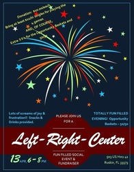 RWC Left Right Center Game Night Fundraiser