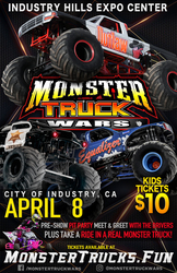 City of Industry Monster Truck Wars - 2023