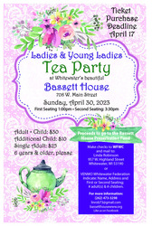 Ladies and Young Ladies Tea Party