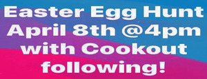 Sunnyside Baptist Church Easter Egg Hunt and Cookout