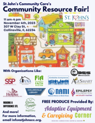 St John's Community Cares Community Resource Fair!
