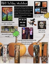 Paint Party at Pub 78 Hosted by RAD Canvas
