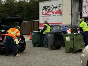 Mega Paper Shred at Pfitzner Stadium