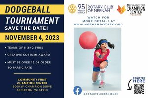 3rd Annual Neenah Rotary Club Dodgeball Tournament