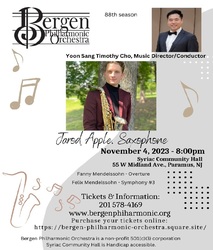 88th Season Bergen Philharmonic Concert