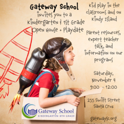 Kindergarten - 1st Grade Open House + Playdate