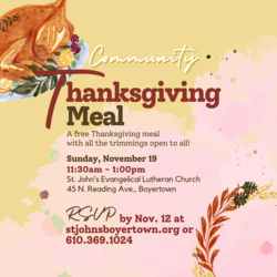 Community Thanksgiving Meal