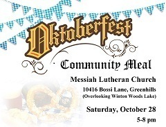 Oktoberfest Community Meal