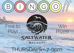 Bingo Night @ Saltwater Brewery | Fun Times! | Fabulous Prizes! | Play Free