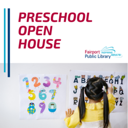 Preschool Open House with Drop in & Play!
