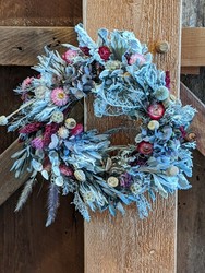 Dried and Fresh Floral Wreath Making