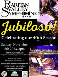 Raritan Valley Symphonic Band Fall Concert “Jubiloso” at Franklin High School - Free Admission