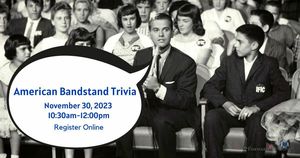 American Bandstand Trivia Game