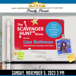 The Scavenger Hunt Show Starring Lisa Rothman