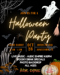 The Lucky Rabbit Hosts Halloween Party on October 28