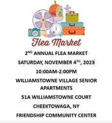 2nd Annual Flea Market at Williamstowne Village