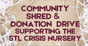 Community Shred & Donation Drive