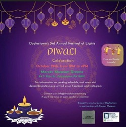 Doylestown's Third Annual Festival of Lights Diwali Celebration