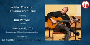 Jim Perona Salon Concert at Historic Schweikher House