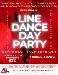 PWCAC DST Line Dancing Day Party Fundraiser