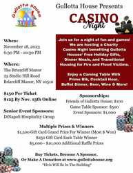 Gullotta House 2nd Annual Charity Casino Night
