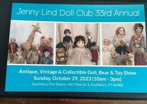 Jenny Lind Doll Club Antique, Vintage & Collectible Doll, Bear & Toy Show
