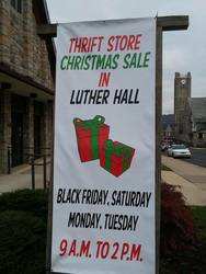 Trinity Thrift Store Christmas Sale