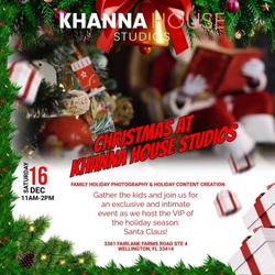 Christmas at Khanna House Studios