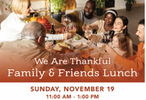 Family and Friends Lunch at Potomac Place