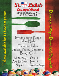 Bingo Italian Night