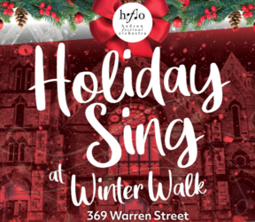 Winter Walk at First Presbyterian Church Hudson