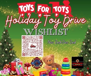 Kirkwood Fire - Toys for Tots Photos with Santa