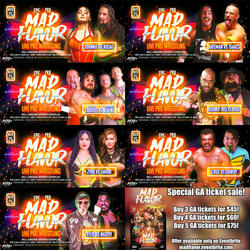 Epic Pro Wrestling presents Mad Flavor in Los Angeles, CA on 11/25!