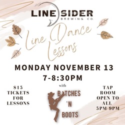 Line Dancing at LineSider Brewing Company