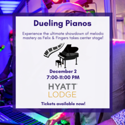 Dueling Pianos featuring Felix and Fingers at Hyatt Lodge Oak Brook!