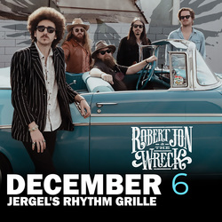 Catch Robert Jon & The Wreck LIVE at Jergel's Rhythm Grille in Warrendale, PA on Dec 6