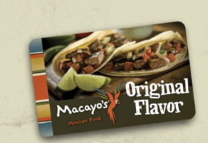 Give the Gift of Delicious (for a deal!) with Macayo’s Food Gift Card Special NOV. 19-DEC. 24