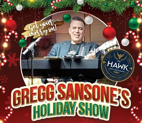 Holiday Party Gregg Sansone at The Hawk!