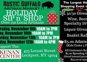 RUSTIC BUFFALO's HOLIDAY SIP n' SHOP