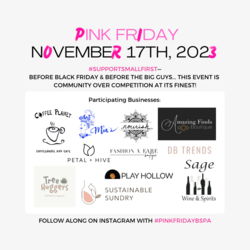 Ballston Spa's Second Annual Pink Friday Event