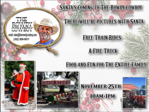Santa's Coming to The Rowdy Cowboy