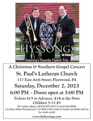 The Hyssongs Concert