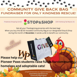 Community Give Back Bag Fundraiser