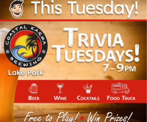 Trivia Tuesdays @ Coastal Karma Brewery | Fun & Friendly Atmosphere