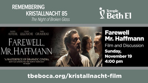 Farewell Mr. Haffmann Film and Discussion