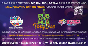 Pub at the Hub - Party Gras