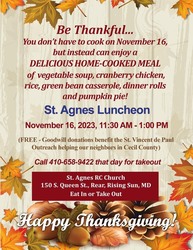 St. Agnes Luncheon