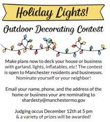 Holiday Lights Outdoor Decorating Contest